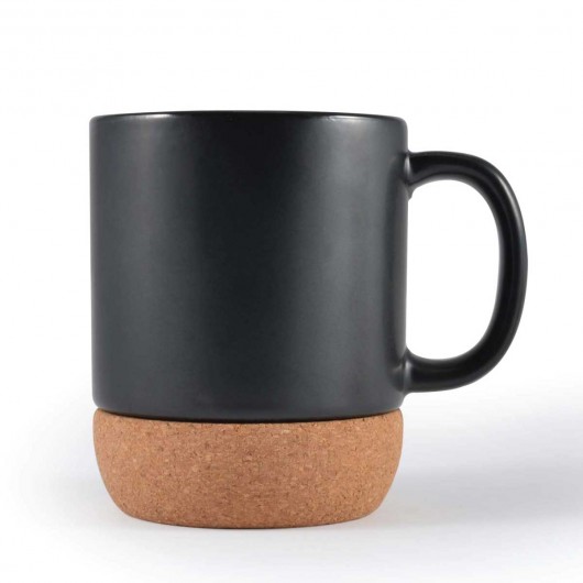 Promotional Black Deakin Ceramic Mug
